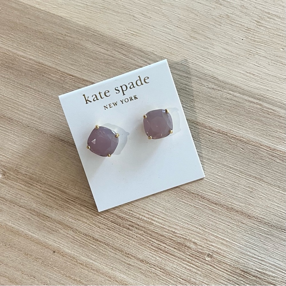 Lavender Kate Spade Earrings